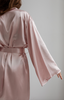 Long Luxurious Cosmopolitan Silk Robe